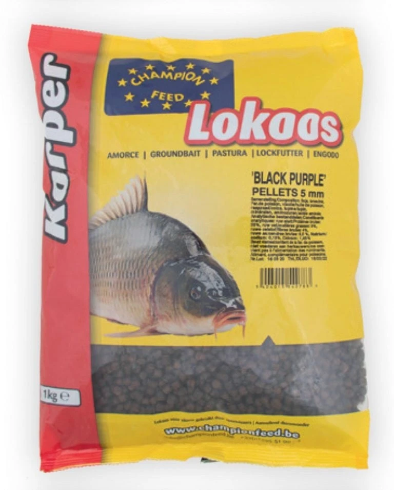 Black Purple Pellets 1kg 2 Black Purple Pellets 1kg - Afbeelding 2