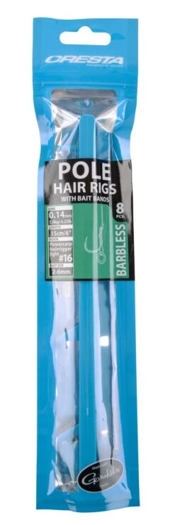 Cresta Pole Hairrigs + Band Barbless