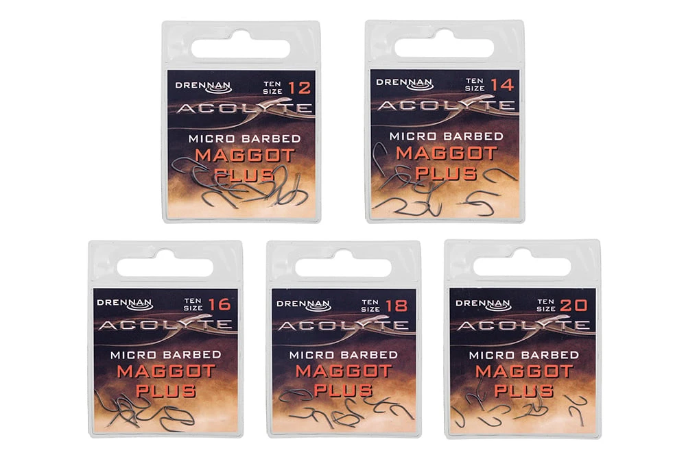 Drennan Acolyte Micro Barbed Maggot Plus 3 Drennan Acolyte Micro Barbed Maggot Plus - Afbeelding 3