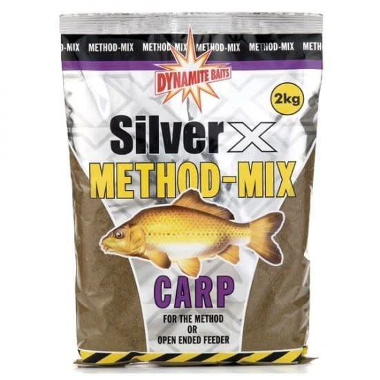 DYNAMITE BAITS Silver X Carp Method-Mix 2kg 2 DYNAMITE BAITS Silver X Carp Method-Mix 2kg - Afbeelding 2