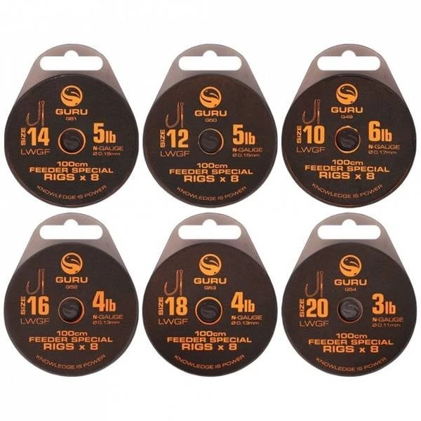 Guru 100cm Feeder Special Rigs 2 Guru 100cm Feeder Special Rigs - Afbeelding 2