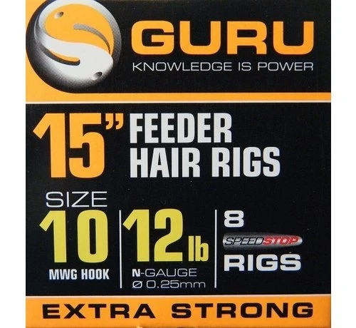 Guru 15” Feeder Hair Rig Extra Strong 2 Guru 15” Feeder Hair Rig Extra Strong - Afbeelding 2