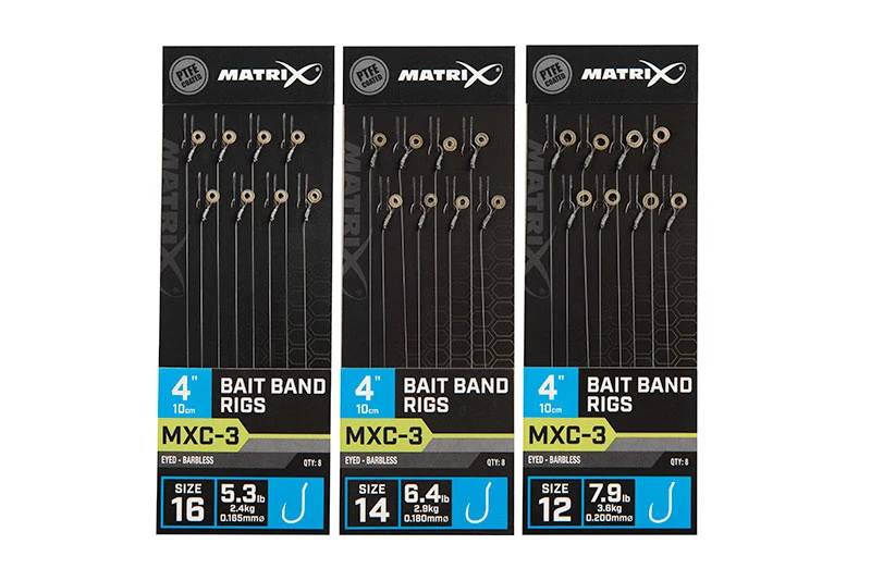 Matrix 4” Bait Band Rigs MXC-3 1 Matrix 4” Bait Band Rigs MXC-3