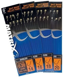 Matrix Bait Band Pellet Rigs 0.14mm Size 20