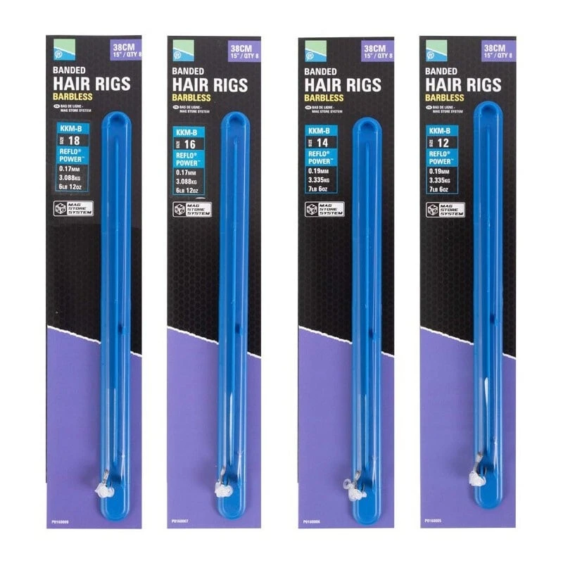 KKM-B Store Banded Hair Rigs 15” 1 KKM-B Store Banded Hair Rigs 15”