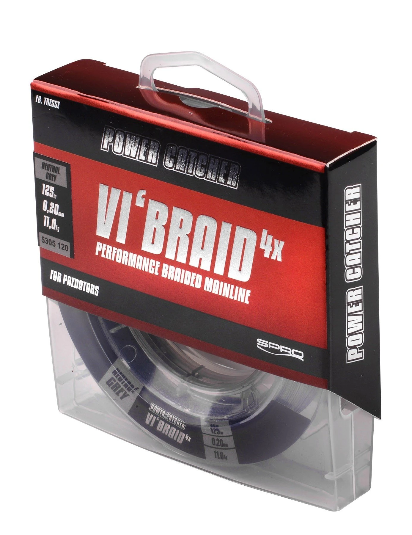Spro VI ‘BRAID’ 4x Grey 4 Spro VI ‘BRAID’ 4x Grey - Afbeelding 4
